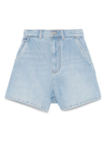 Sky Blue Denim shorts 1