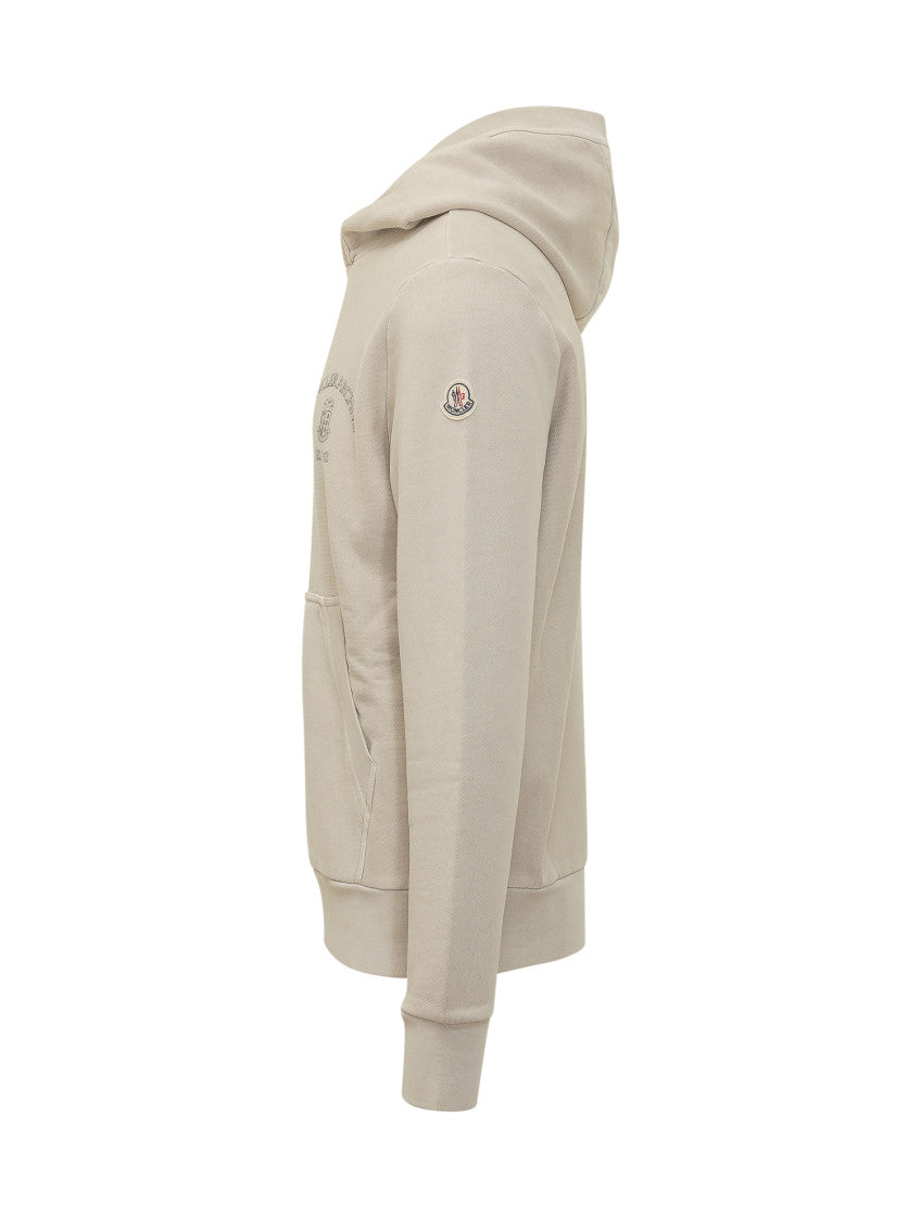 Brown Logo Hood Sweatshirt 2