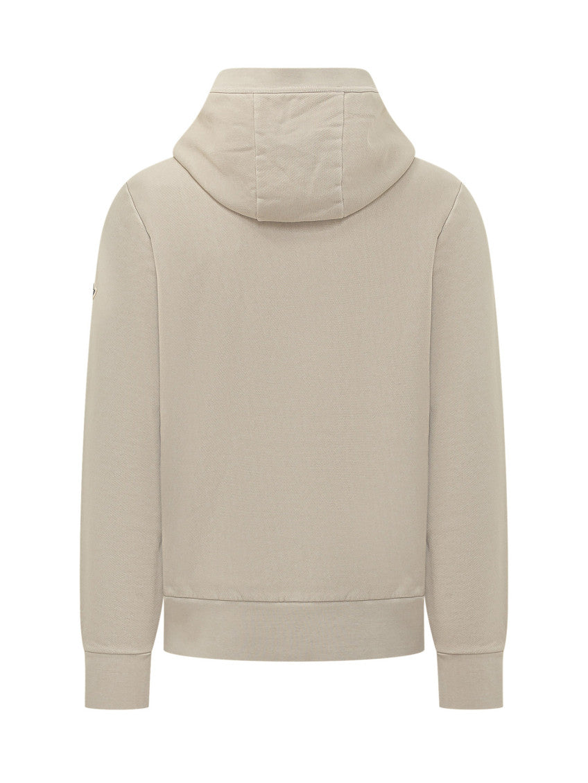 Brown Logo Hood Sweatshirt 3