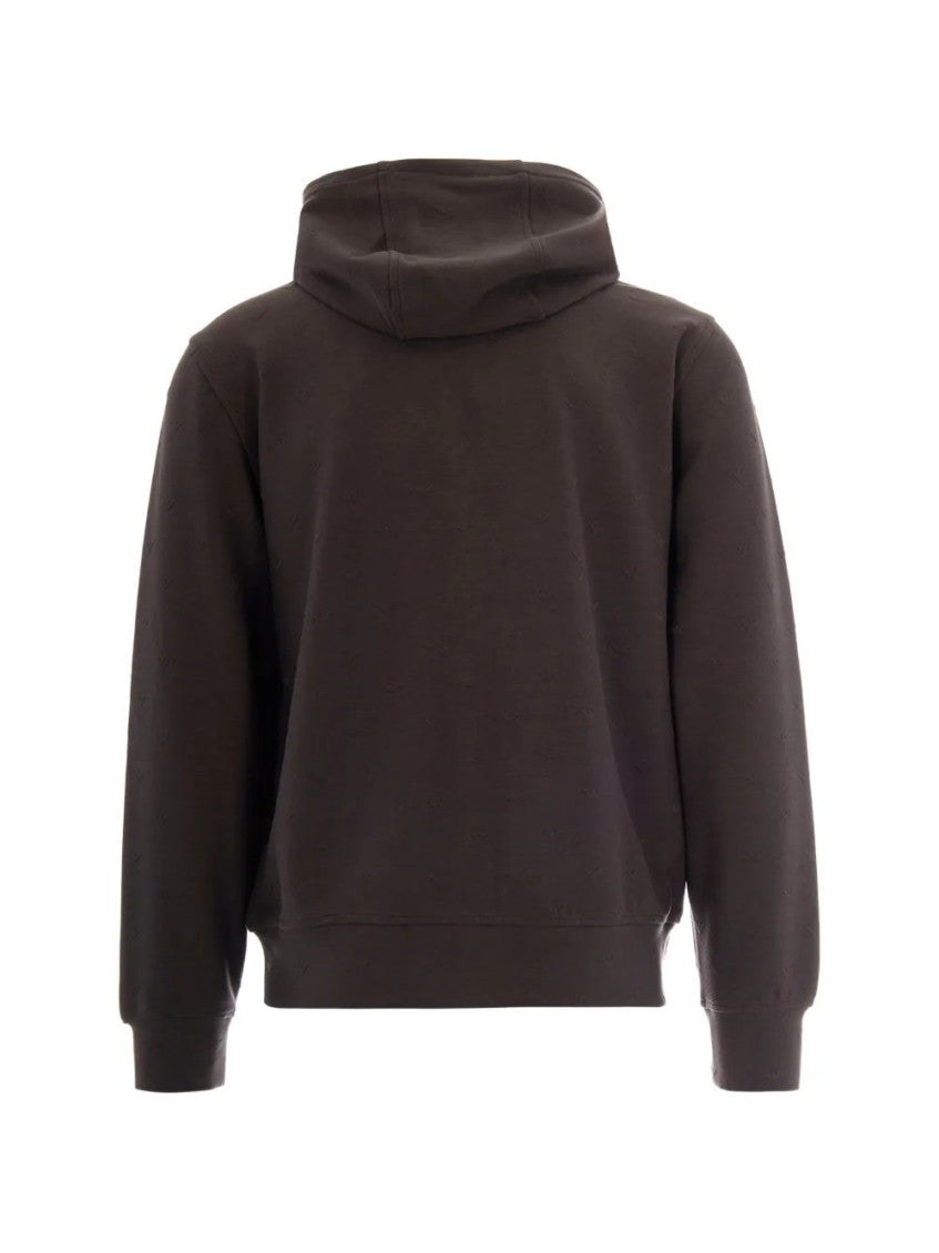 Beige Solid Hoodie 3