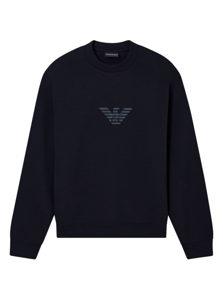 Dark Blue Logo Sweatshirt 1