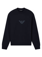 Dark Blue Logo Sweatshirt 1