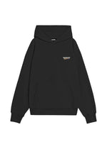 Black Solid Hood Sweatshirt 1