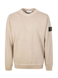 Brown Solid Crew Neck Sweatshirt 1