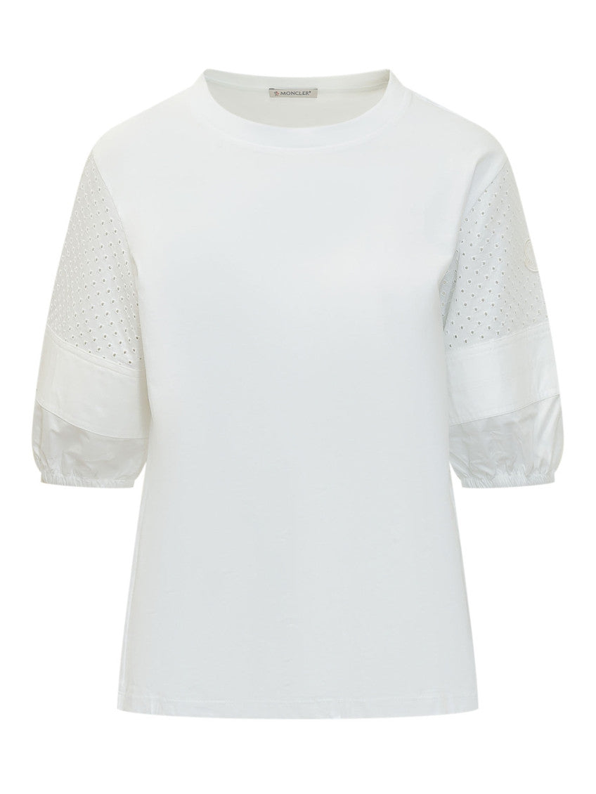 White Crew Neck T-Shirt 1