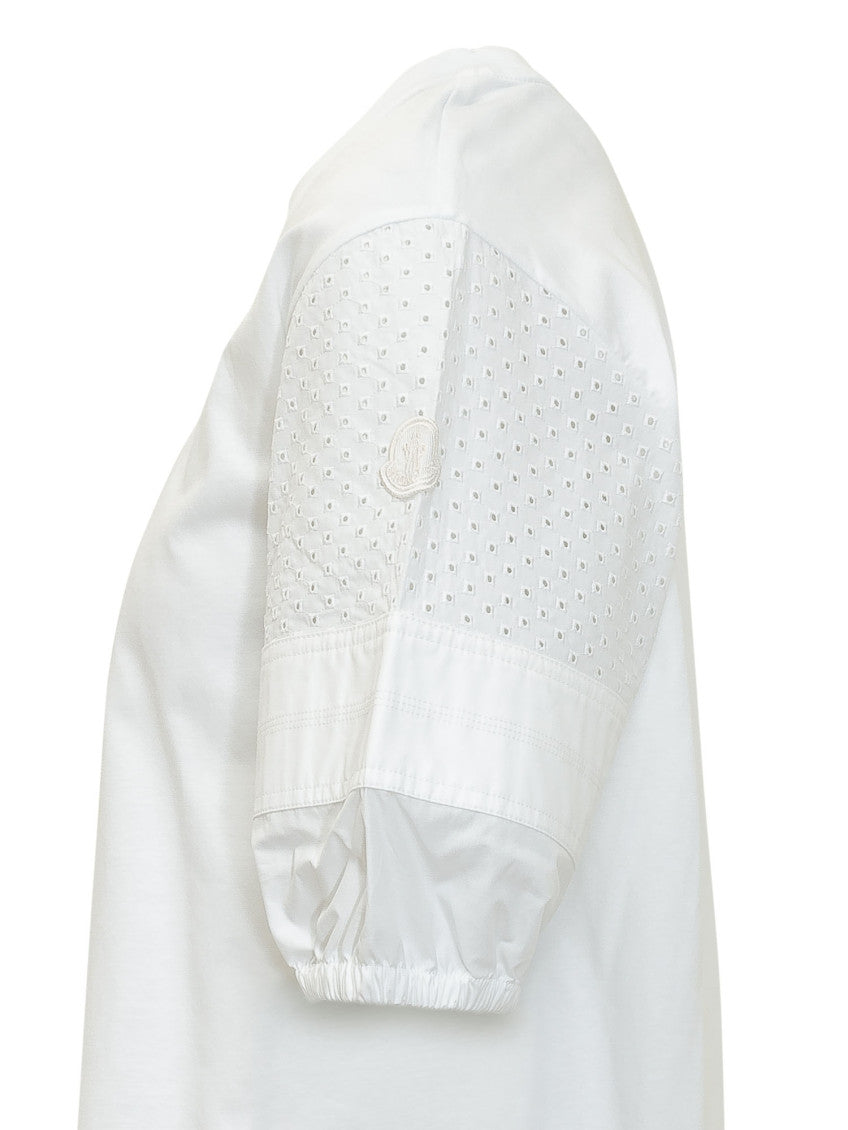 White Crew Neck T-Shirt 3
