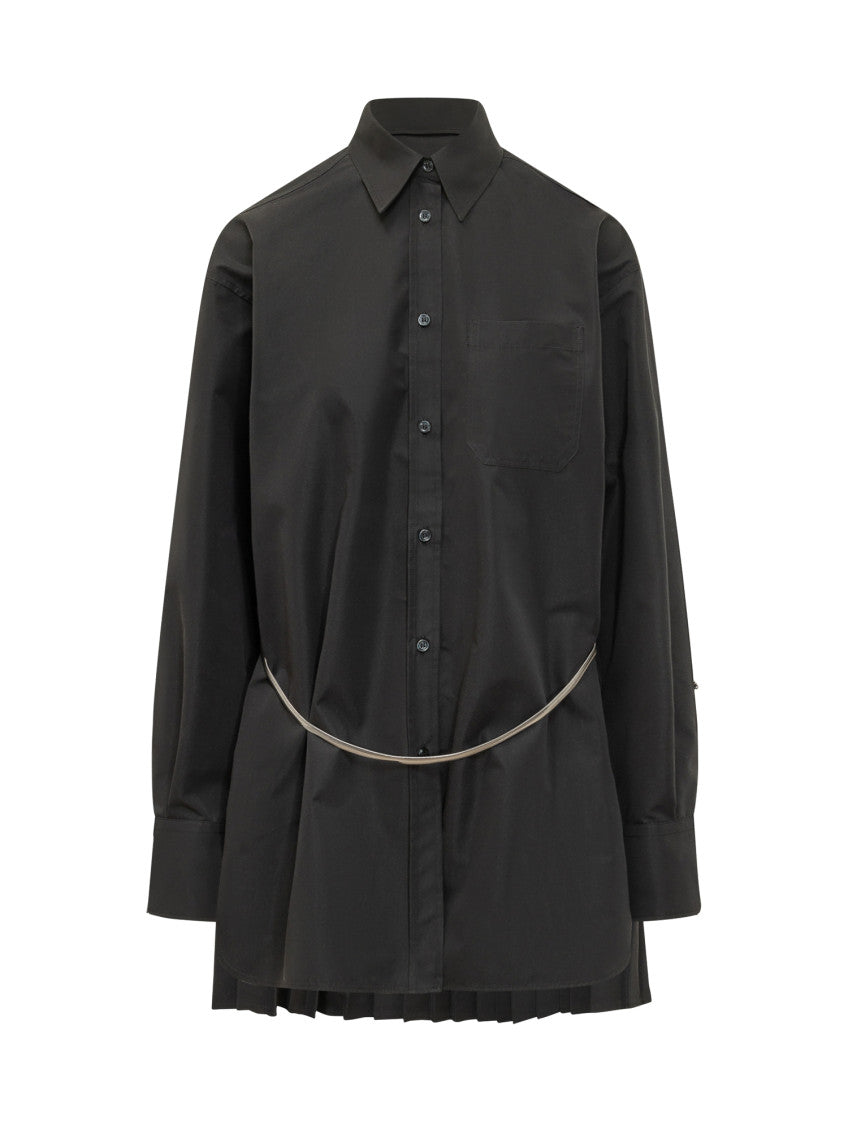 Black Relaxed Solid Shirt 1