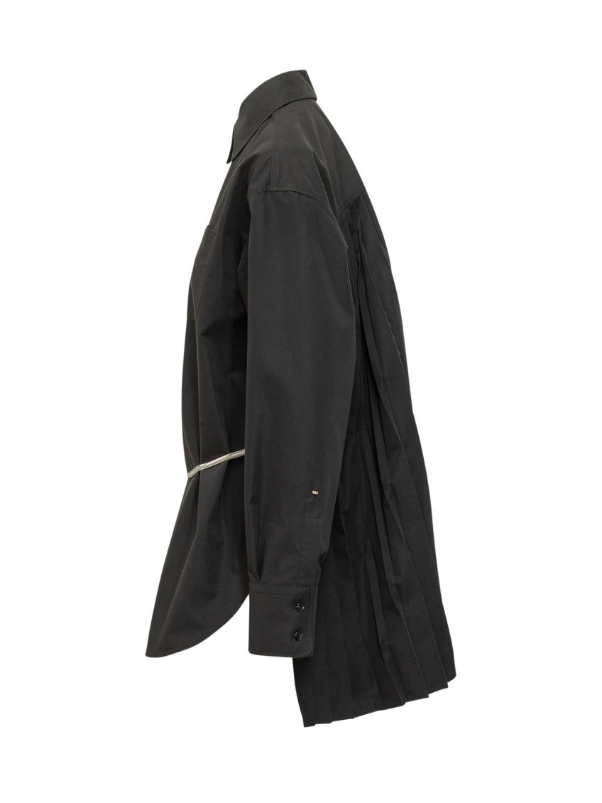 Black Relaxed Solid Shirt 3