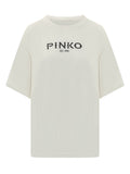 White Logo Crew Neck T-Shirt 1