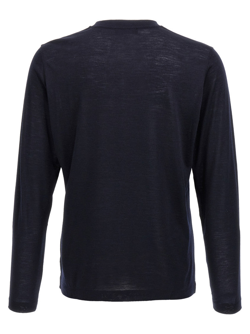 Blue Light wool T-shirt 2