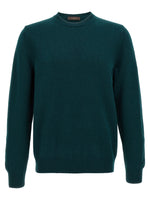 Dark Green Wool Sweater 1