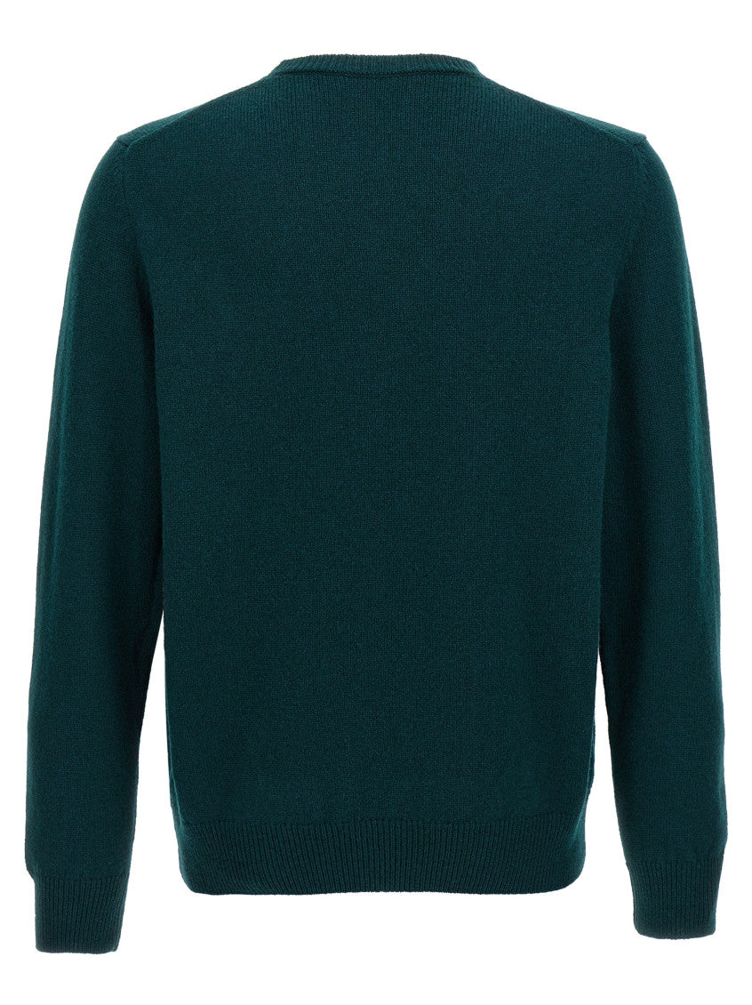 Dark Green Wool Sweater 2