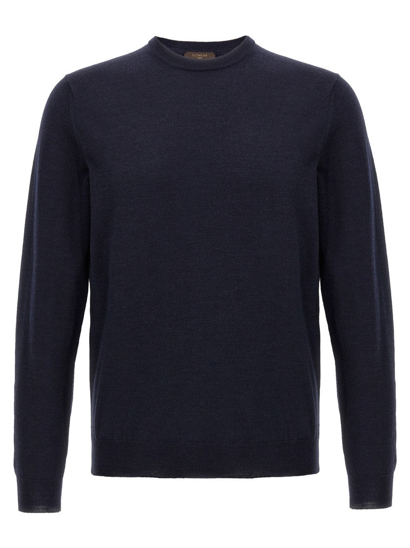 Blue Wool Sweater 1