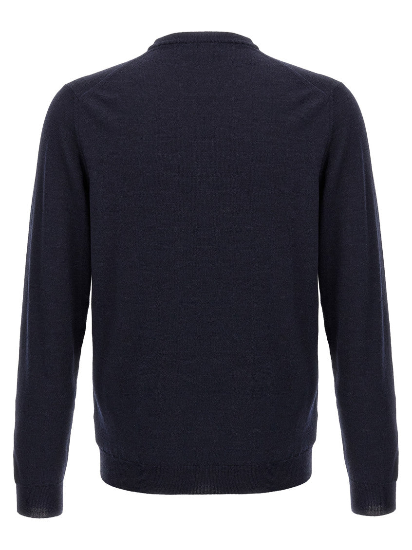Blue Wool Sweater 2