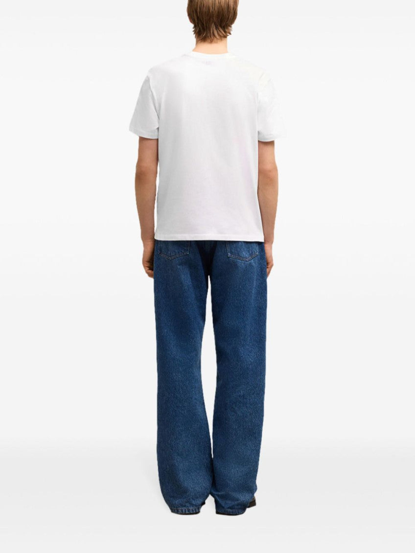 White Ami De Coeur Cotton T-shirt 2