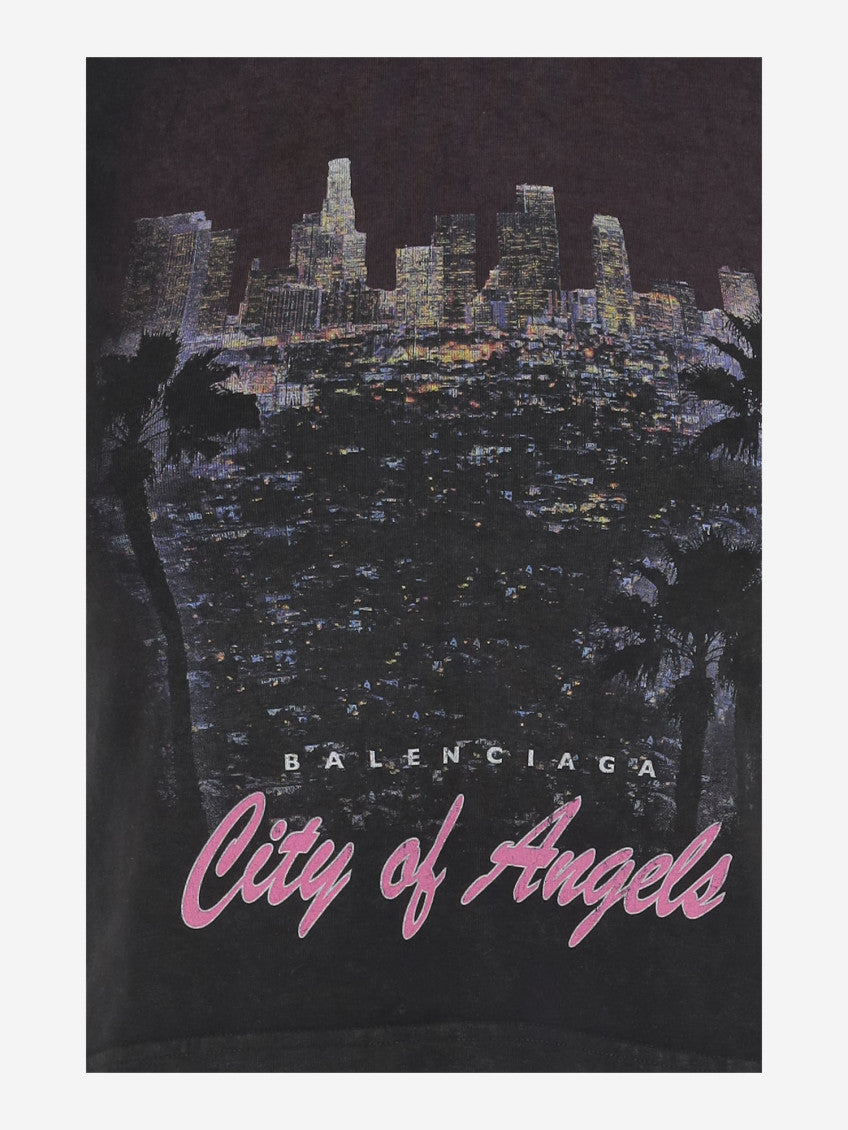 Multicolor Shrunk City Of Angels T-shirt 3