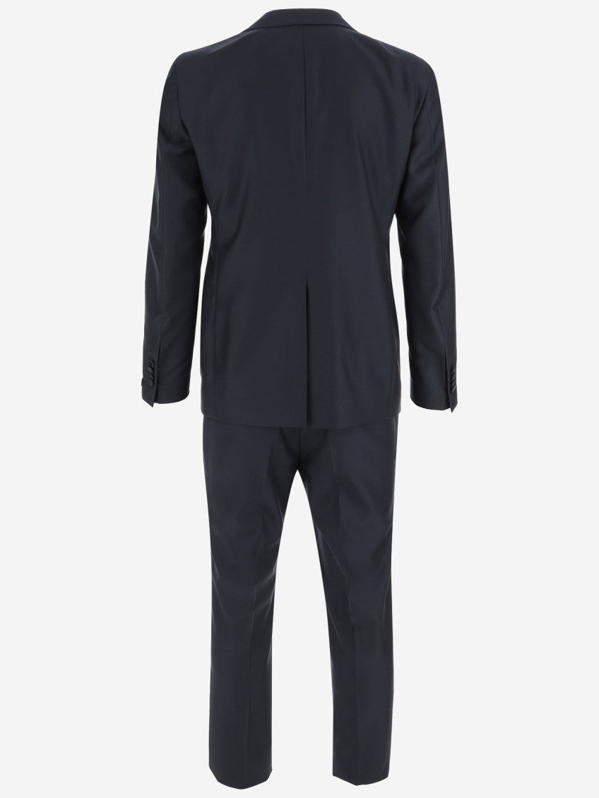 Navy Blue Wool Suit 2