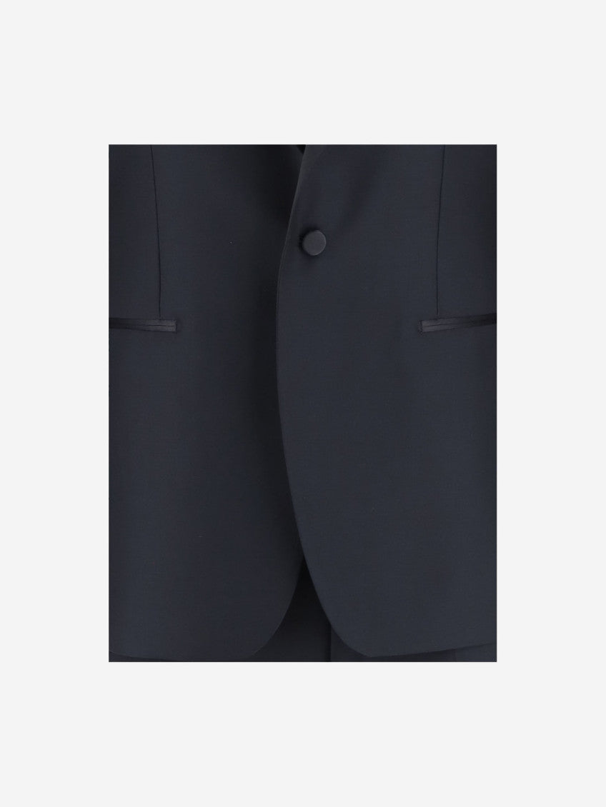 Navy Blue Wool Suit 3