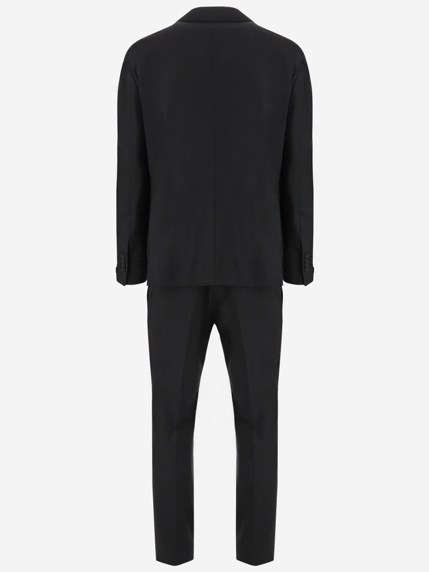 Black Wool Suit 2