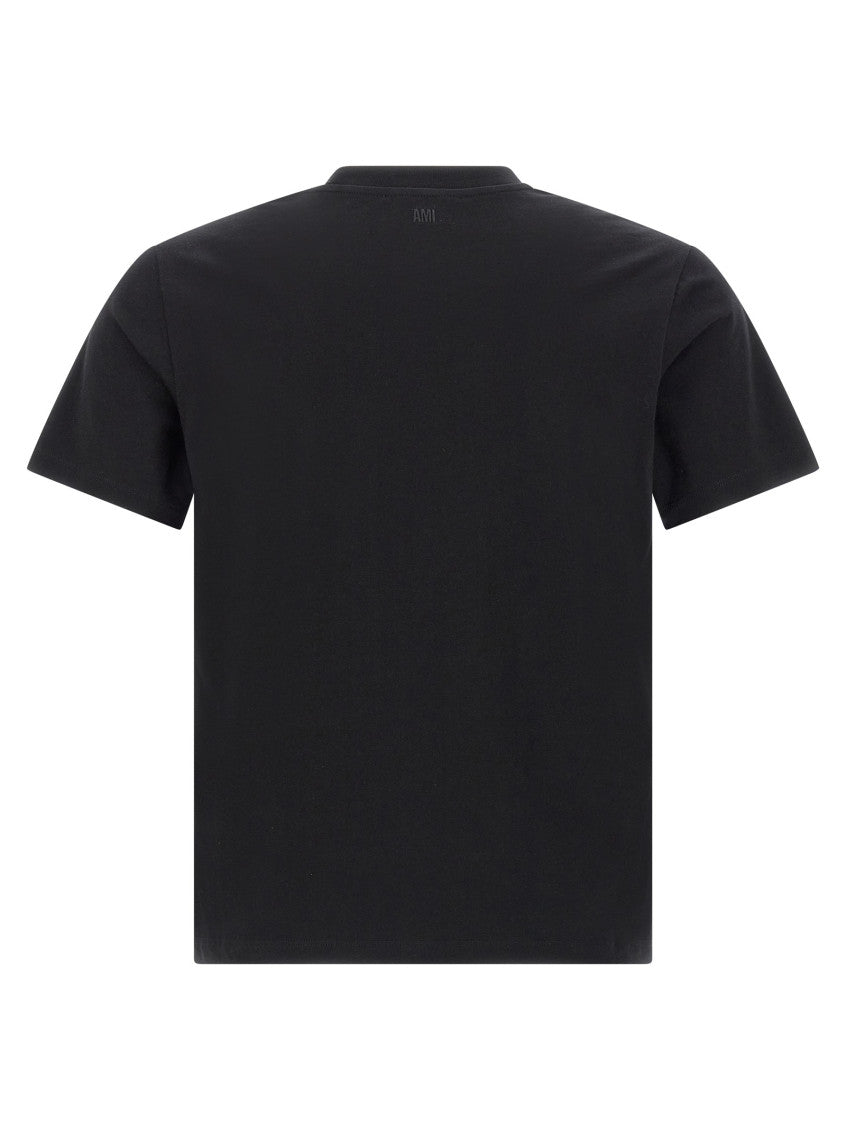 Black cotton t-shirt  2