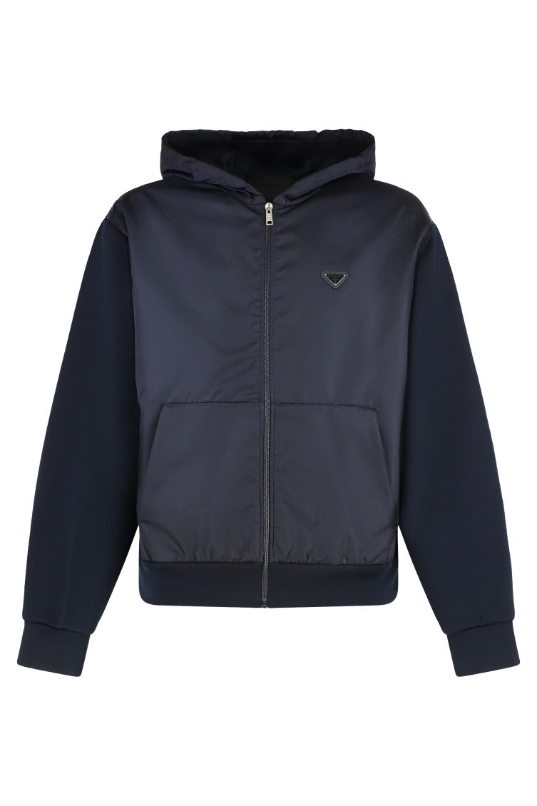 Navy Blue Hood Sweatshirts 1