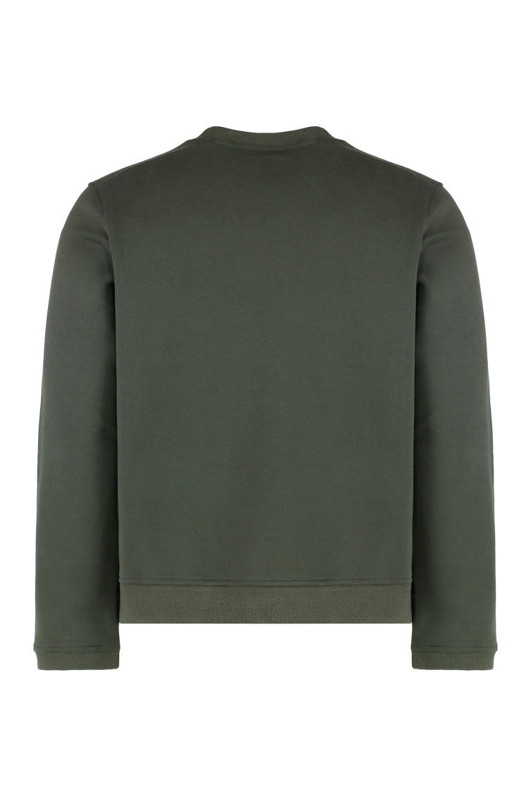 Green Crew Neck Sweatshirts 2