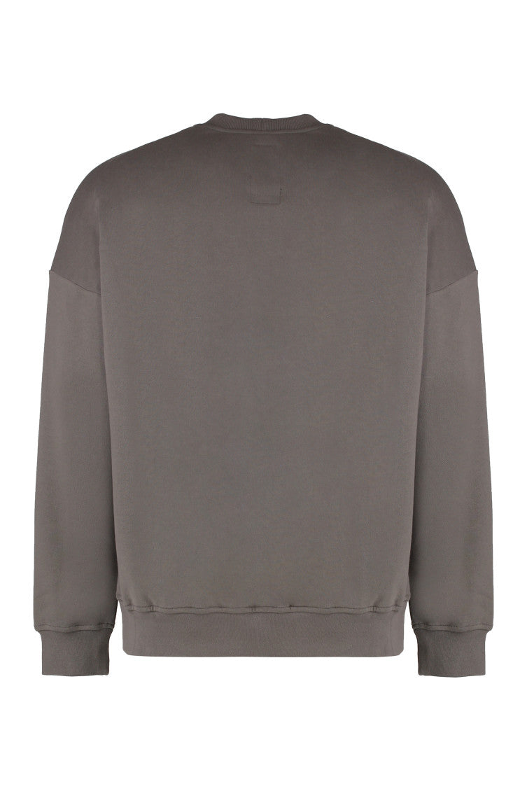 Grey Crew Neck Sweatshirts 2