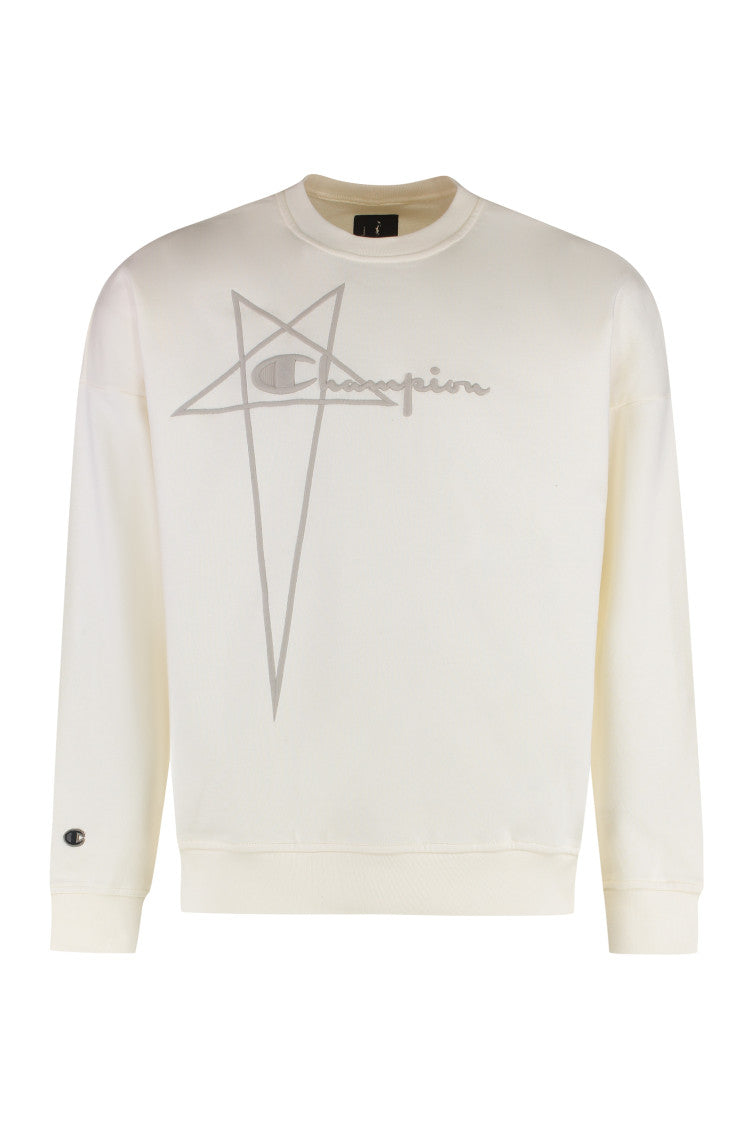 Off White Crew Neck Sweatshirts 1