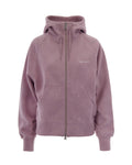 Purple Logo Hood Sweatshirt 1