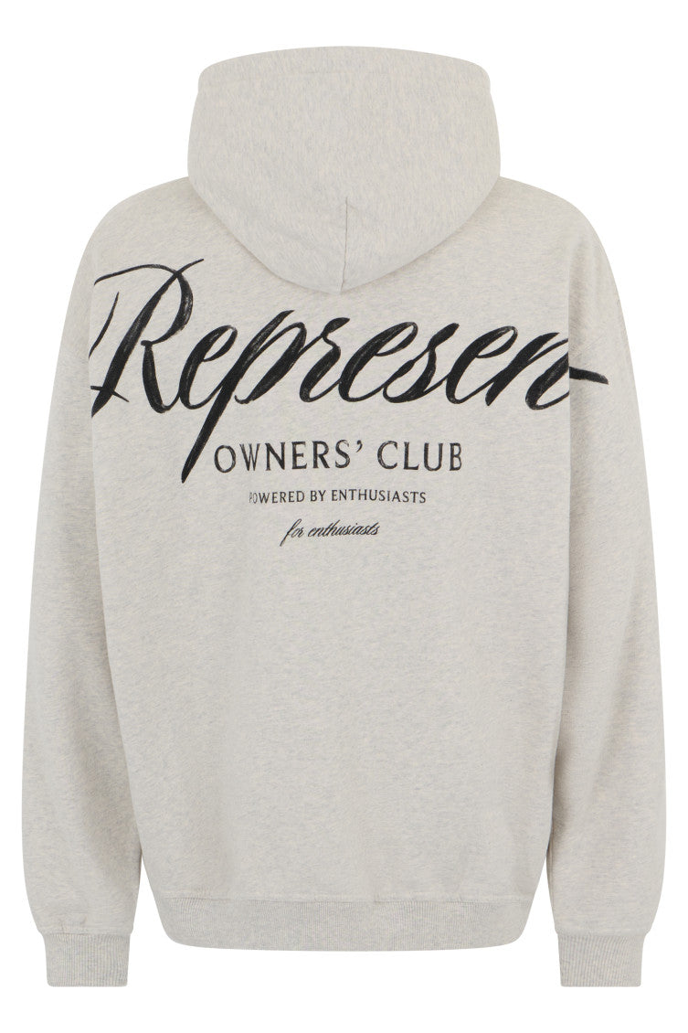 Light Grey Hood Sweatshirts 2