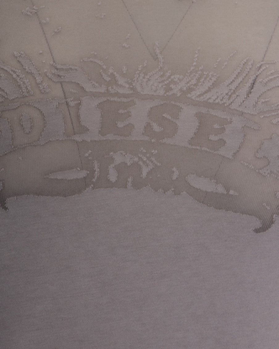 Grey Graphic Crew Neck T-Shirt 3