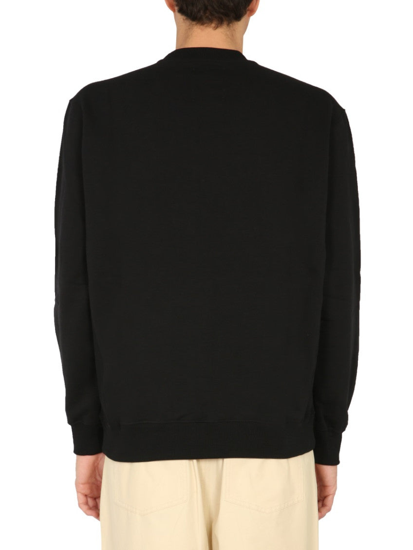 Black Crew Neck Sweatshirts 3