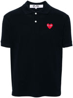 Blue Logo Shirt Collar Polo 1