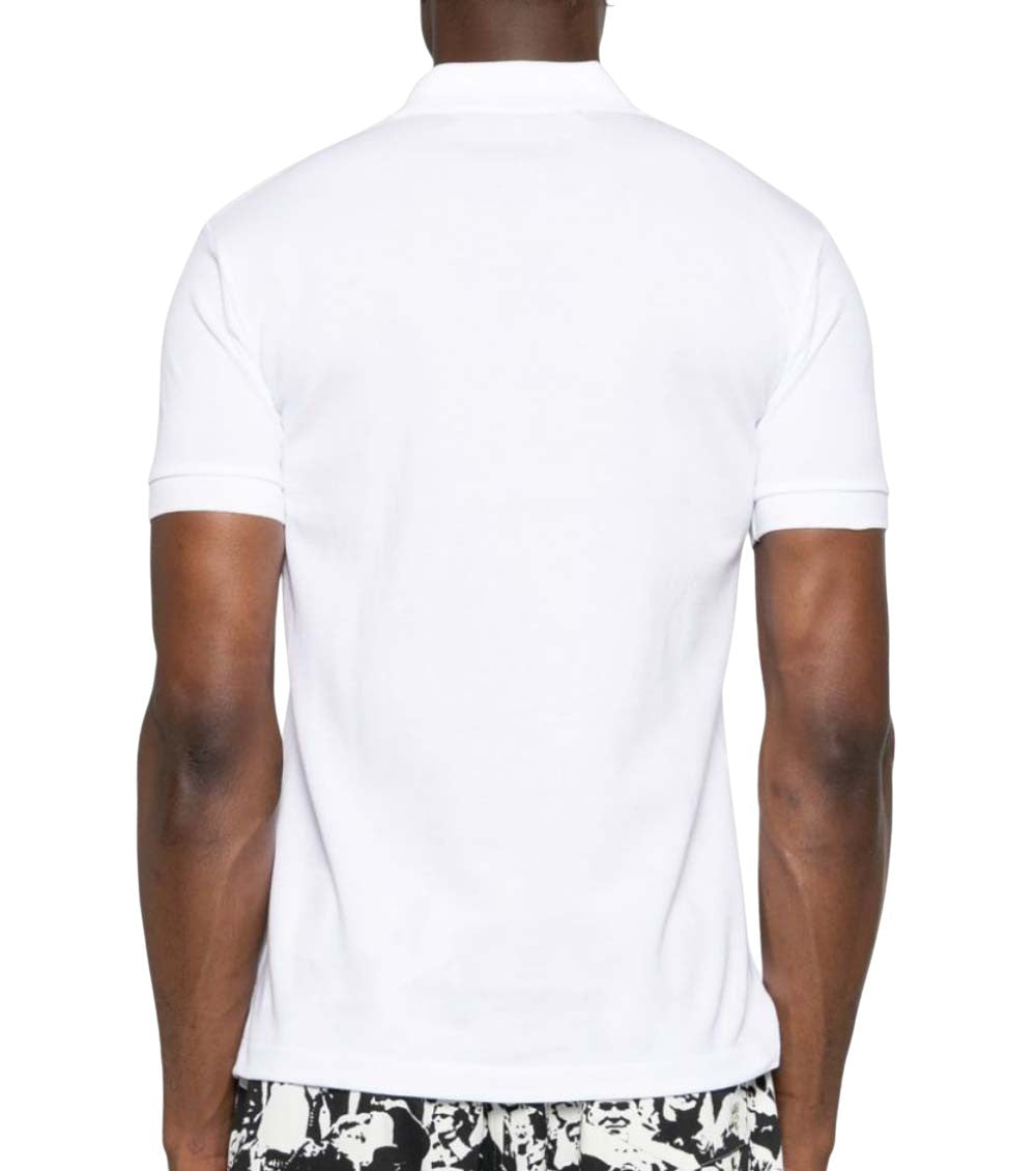 White Logo Shirt Collar Polo 2