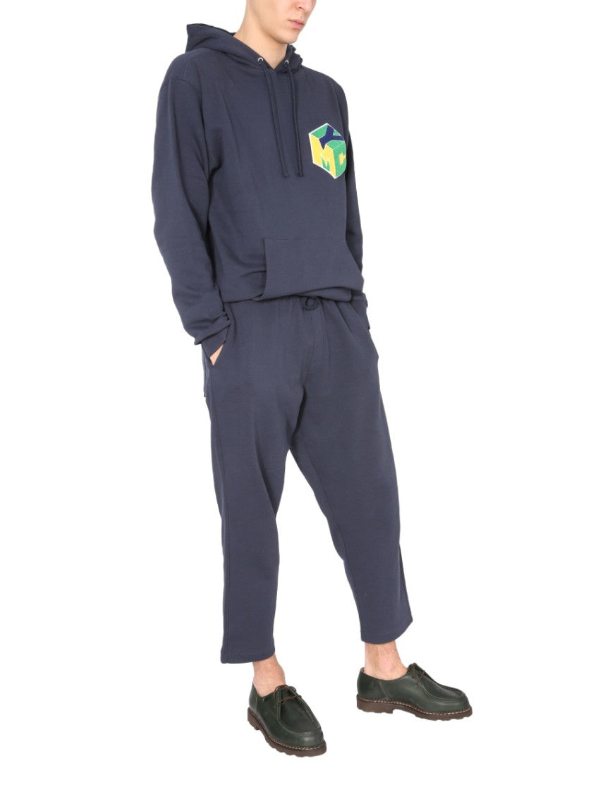 Navy Blue Hood Sweatshirts 2