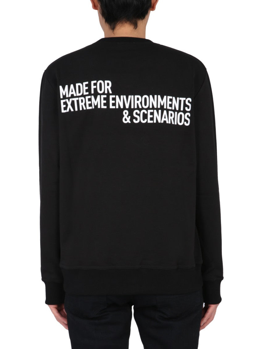 Black Crew Neck Sweatshirts 3