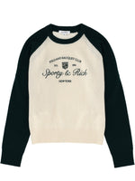 Beige Crew Neck Sweaters 1