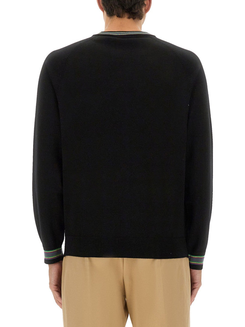 Black Crew Neck Sweaters 3