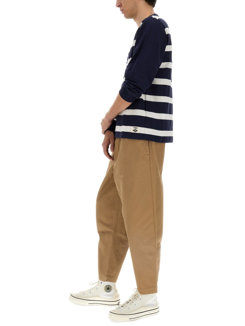Navy Blue Stripes Sweatshirts 2