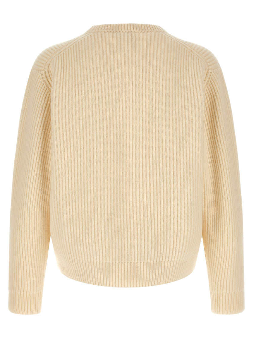 Beige Knitted Sweaters 2
