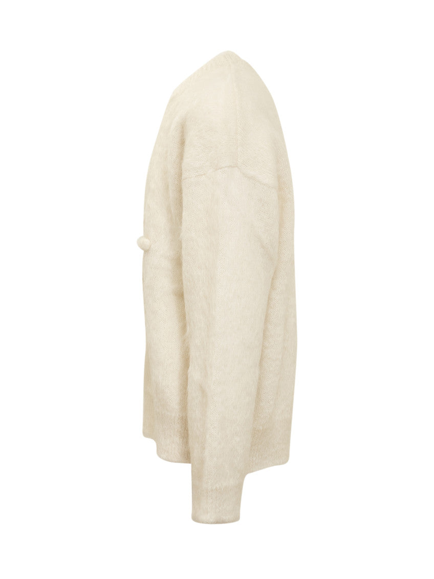 Off White Relaxed Sweaters 3