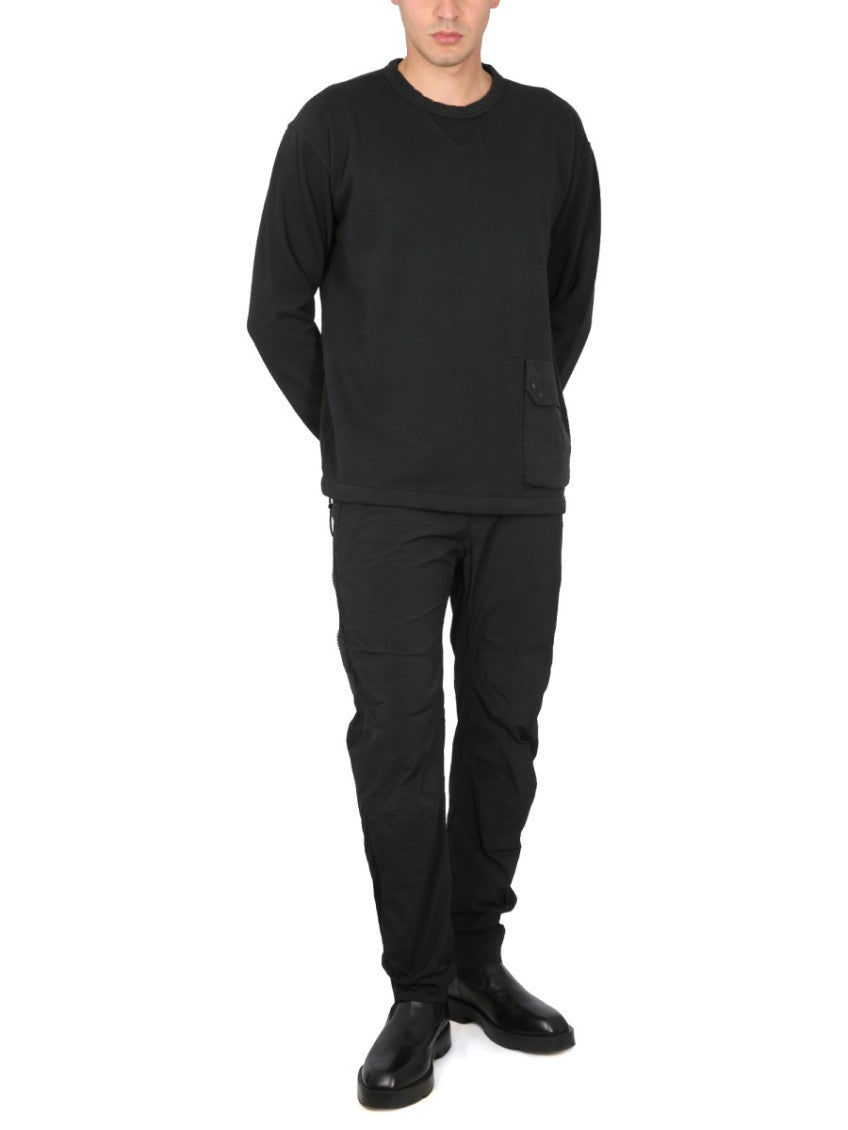 Black Crew Neck Sweatshirts 2