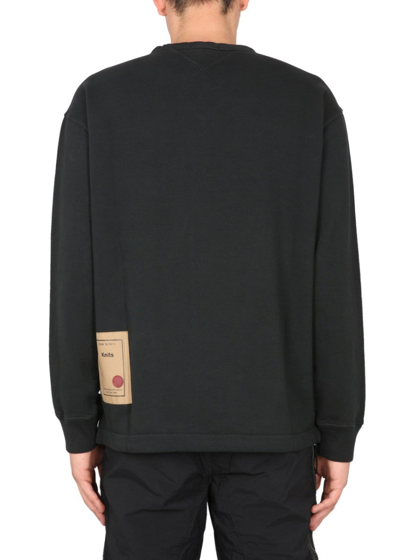 Black Crew Neck Sweatshirts 3