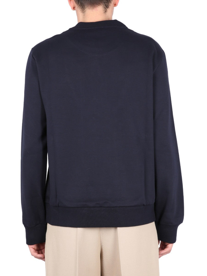 Navy Blue Crew Neck Sweatshirts 3