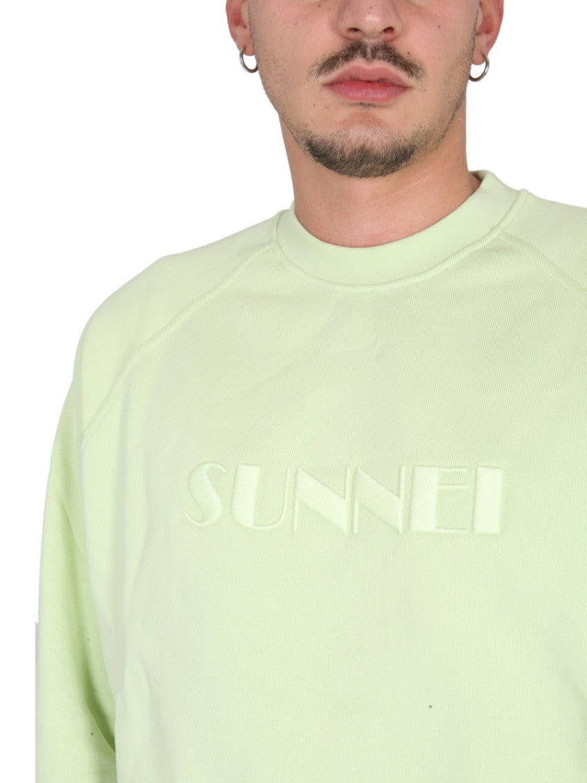 Light Green Logo Sweatshirts 4