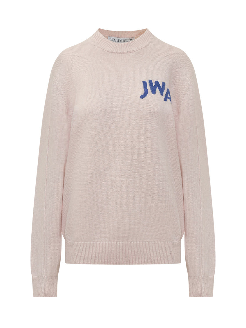 Light Pink Logo Sweaters 1