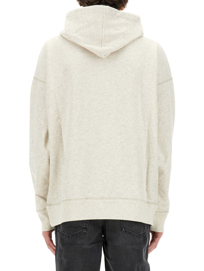 Light Grey Hood Sweatshirts 3