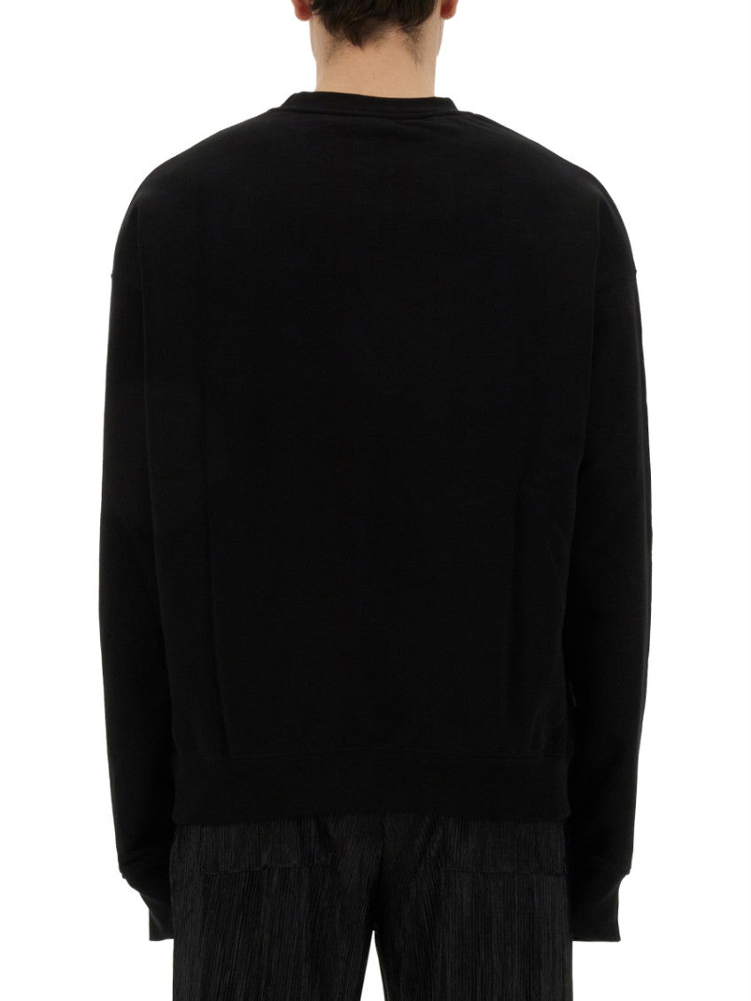 Black Crew Neck Sweatshirts 3