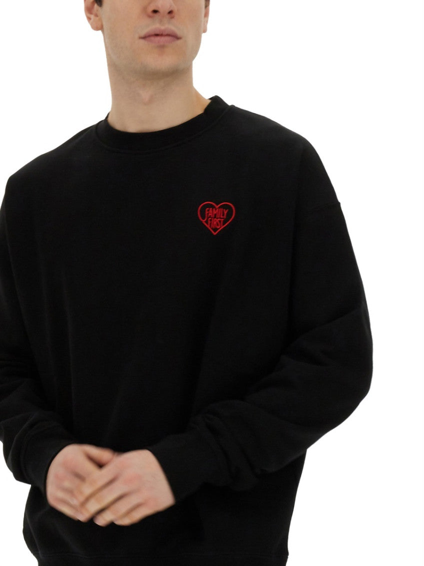 Black Crew Neck Sweatshirts 4