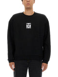 Black Crew Neck Sweatshirts 1